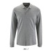 Polo manches longues ajusté 180g PERFECT, textile Sol's publicitaire