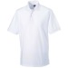 Polo polycoton blanc Workwear Russell cadeau d’entreprise