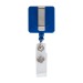 Porte-badge enrouleur + (Quadri numérique), Porte-badge publicitaire