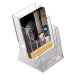 Porte brochure comptoir cristal eco 3 x A5 (3xL.15.5 cm) cadeau d’entreprise