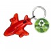 Porte-clés Avion recyclé, Porte-clés recyclé publicitaire