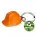 Porte-clés Casque recyclé, Porte-clés recyclé publicitaire