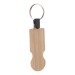 Miniature du produit Porte-clés jeton en bambou 0