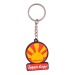 Porte-clés PVC souple 2D 2 faces, 70x50mm, porte-clés 3D en PVC souple publicitaire