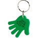 Porte-clés recyclé main cadeau d’entreprise