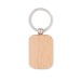 Miniature du produit Porte-clés personnalisable rectangulaire bois 1