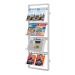 Présentoir Design Metallic Mural 4 Niveaux (1 colis) cadeau d’entreprise