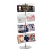 Présentoir VITRINE 4  Etagères 690 mm x H. 177 cm cadeau d’entreprise