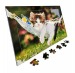 Puzzle A4 sur socle 19x27cm, puzzle publicitaire
