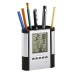 Réveil-LCD/porte-stylos cadeau d’entreprise