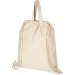 Sac à dos recyclé 210g/m² Pheebs avec cordon de serrage 6L, sac à dos léger à cordelettes publicitaire