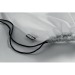 Sac cordelette en rPET 190g, Sac shopping durable publicitaire