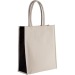 Cabas épais coton et jute 23L, cabas publicitaire