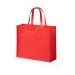 Sac shopping recyclé à soufflet, Sac shopping durable publicitaire