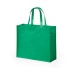 Sac shopping recyclé à soufflet, Sac shopping durable publicitaire