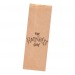 Sachet à pain 14x35cm (le mille), sachet pain baguette en papier publicitaire