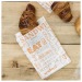 Sachet hamburger 12x18cm (le mille), sachet sandwich en papier publicitaire