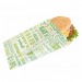 Sachet hamburger 12x18cm (le mille), sachet sandwich en papier publicitaire