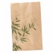 Sachet hamburger 12x18cm (le mille), sachet sandwich en papier publicitaire