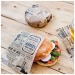 Sachet ouvert kebab 16x16cm (le mille) cadeau d’entreprise