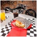 Sachet ouvert pizza 17x18cm (le mille), sachet sandwich en papier publicitaire