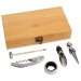 Service à vin bamboo pleasure, accessoire pour le vin, coffret sommelier et coffret vin publicitaire