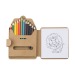 Set à dessin de 12 crayons cadeau d’entreprise