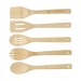Set de 5 ustensiles bambou cadeau d’entreprise