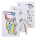 Set de coloriage, set de coloriage et ensemble de dessin publicitaire