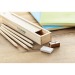 Ensemble de 12 crayons en bois cadeau d’entreprise