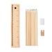 Ensemble de 12 crayons en bois cadeau d’entreprise