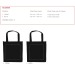Shopping bag en non tissé, sac intissé et sac non tissé publicitaire