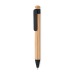 Stylo bambou, paille blé et ABS, Stylo en bois ou bambou publicitaire