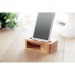  Support de téléphone en bambou, Porte-téléphone portable et support, socle, base pour smartphone publicitaire