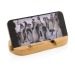 Support tablette ou téléphone en bambou, support pour tablette tactile publicitaire