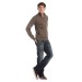 Sweat homme grand zip cadeau d’entreprise