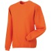 Sweatshirt col ras du cou de travail Russell Workwear, Textile Russell publicitaire