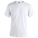 T-shirt adulte blanc "keya" MC180-OE, T-shirt classique publicitaire