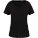 Miniature du produit T-shirt bio col à bords francs manches courtes femme - kariban 1