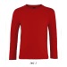 T-shirt enfant manches longues 190g Imperial, textile Sol's publicitaire