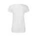 T-shirt femme blanc - Iconic V-Neck cadeau d’entreprise