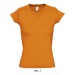 Miniature du produit T-shirt femme couleur 150 g sol's - moon - 11388c 1