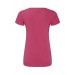 T-shirt Femme Couleur - Iconic V-Neck, Textile Fruit of the Loom publicitaire