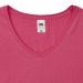 T-shirt Femme Couleur - Iconic V-Neck, Textile Fruit of the Loom publicitaire