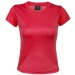 T-shirt femme technique en polyester 135 g/m2 nid d'abeille, T-shirt femme publicitaire