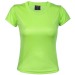 T-shirt femme technique en polyester 135 g/m2 nid d'abeille, T-shirt femme publicitaire