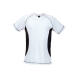 T-shirt technique 100% polyester respirant 135g/m2 et coutures renforcées, T-shirt de sport respirant publicitaire