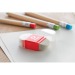 Taille-crayon et gomme cadeau d’entreprise