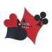 Tapis de cartes en gomme, tapis de jeu publicitaire