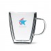 Tasse 25cl en verre double paroi cadeau d’entreprise